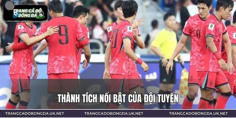 Loạt danh hiệu ấn tượng giúp đội tuyển Hàn Quốc khẳng định vị thế